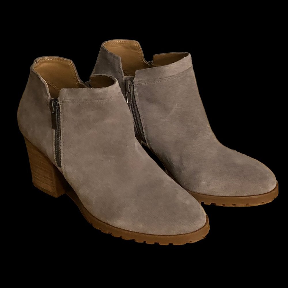 Lucky Brand suede ankle boot